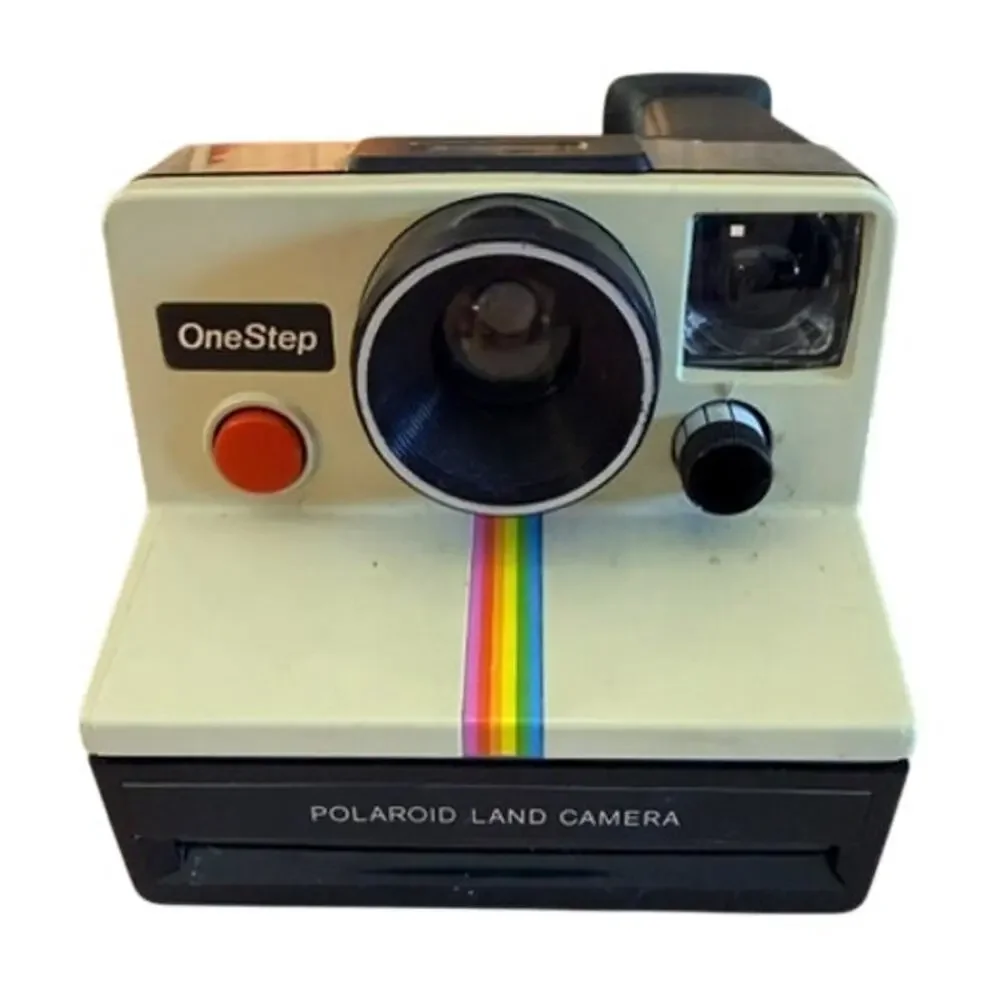 Polaroid OneStep Rainbow & Sun 600 LMS Instant Camera Lot